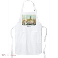 He Is Risen Christian Wildflower Happy Easter Apron thumb 0