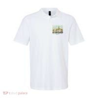 He Is Risen Christian Wildflower Happy Easter Polo thumb 0