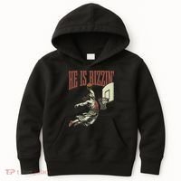 He Is Rizzin Funny Jesus Playing Basketball Meme Easter Kids Hoodie thumb 0