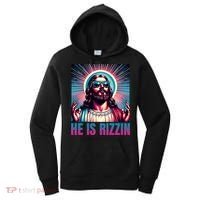 He Is Rizzin Jesus Is Rizzen Women's Hoodie thumb 0