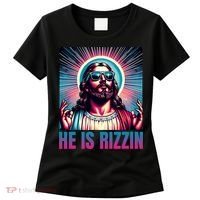 He Is Rizzin Jesus Is Rizzen Women's T-Shirt thumb 0