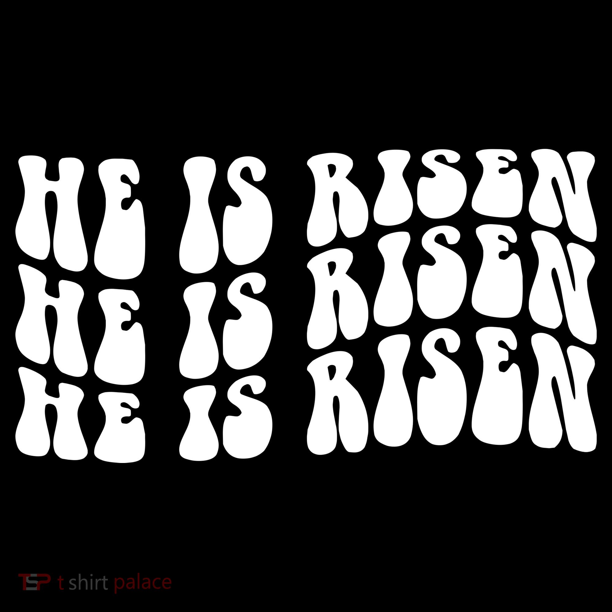 He Is Risen Jesus Retro Groovy Easter Women's Hoodie