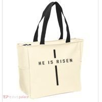 He Is Risen Jesus For Christians Easter Tote Bag thumb 2
