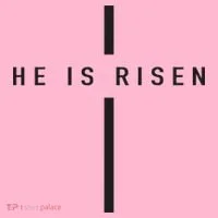 He Is Risen Jesus For Christians Easter Coaster thumb 2