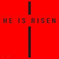 He Is Risen Jesus For Christians Easter Santa Hat thumb 1