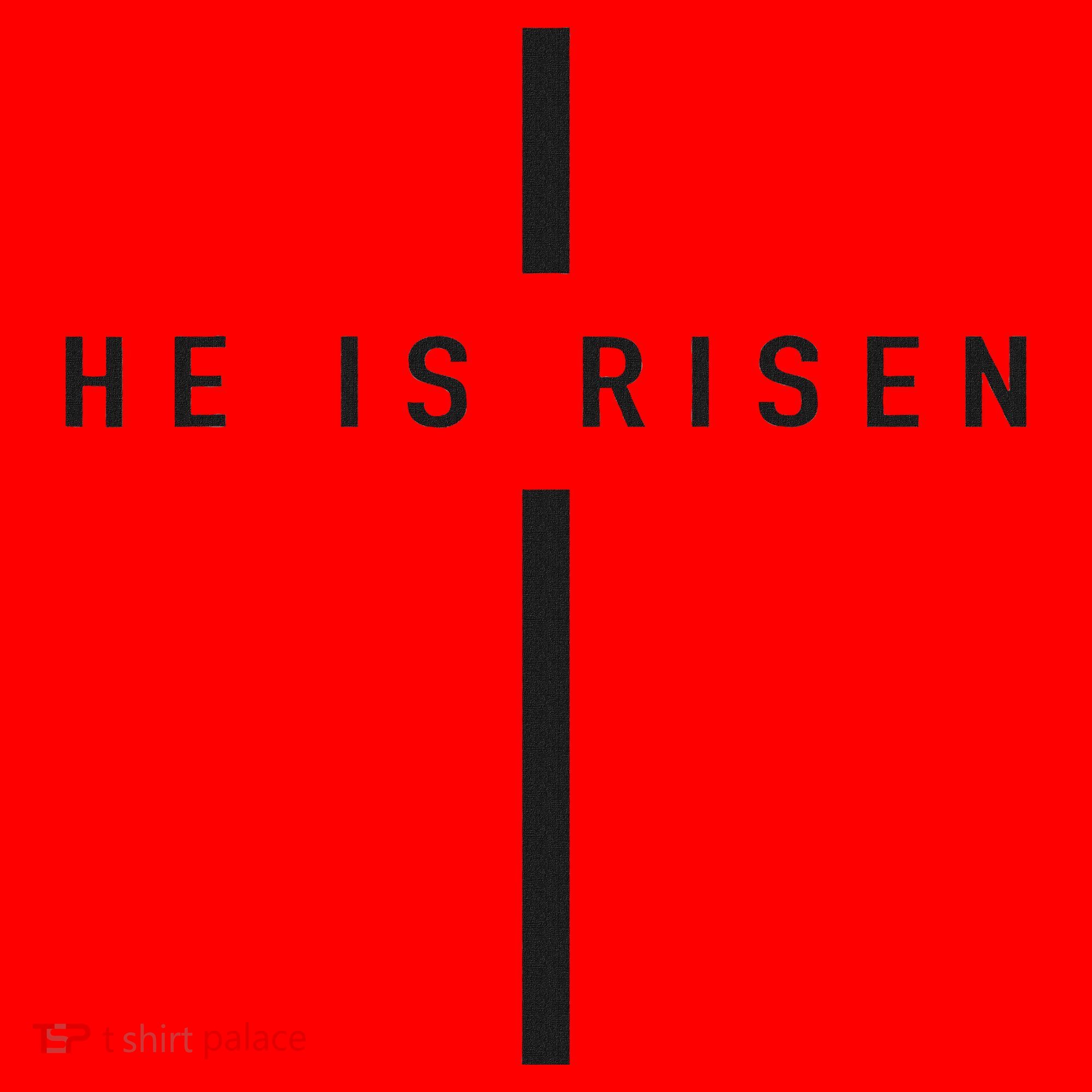 He Is Risen Jesus For Christians Easter Santa Hat