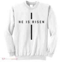 He Is Risen Jesus For Christians Easter Sweatshirt thumb 0