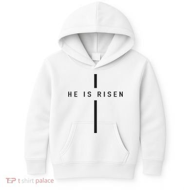He Is Risen Jesus For Christians Easter Kids Hoodie