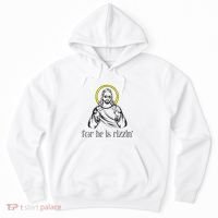 He Is Rizzin Funny Christian Religious Easter Sunday Hoodie thumb 0