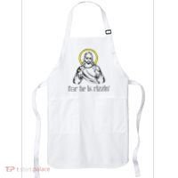 He Is Rizzin Funny Christian Religious Easter Sunday Apron thumb 0
