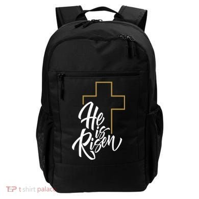 He Is Risen Easter Cross Christian Backpack