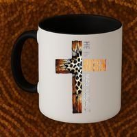 He Is Risen Cross Jesus Religious Christian Faith Easter Coffee Mug thumb 2