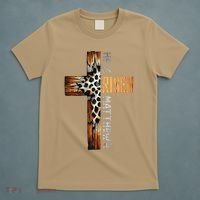 He Is Risen Cross Jesus Religious Christian Faith Easter T-Shirt thumb 5