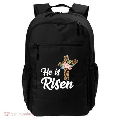 He Is Risen Jesus Christ Easter Cross Backpack