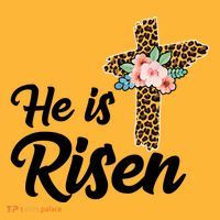 He Is Risen Jesus Christ Easter Cross Polo thumb 2