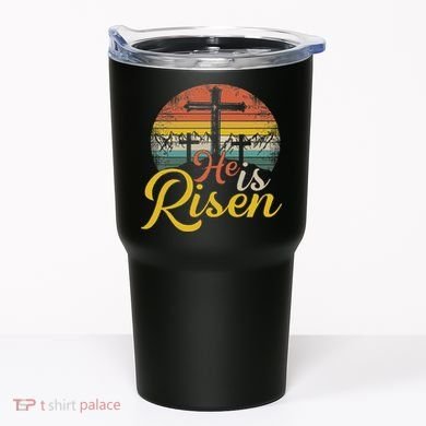 He Is Risen Christian Easter Jesus Tumbler