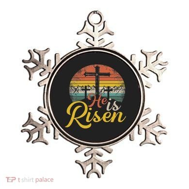 He Is Risen Christian Easter Jesus Ornament