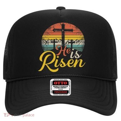 He Is Risen Christian Easter Jesus Hat