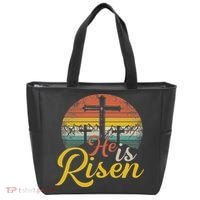 He Is Risen Christian Easter Jesus Tote Bag thumb 0