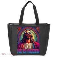 He Is Rizzen Jesus Portrait Risen Tote Bag thumb 0