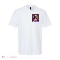 He Is Rizzen Jesus Portrait Risen Polo thumb 0