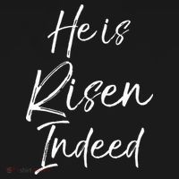 He Is Risen Indeed For Women Christian Easter Baby Bodysuit thumb 2