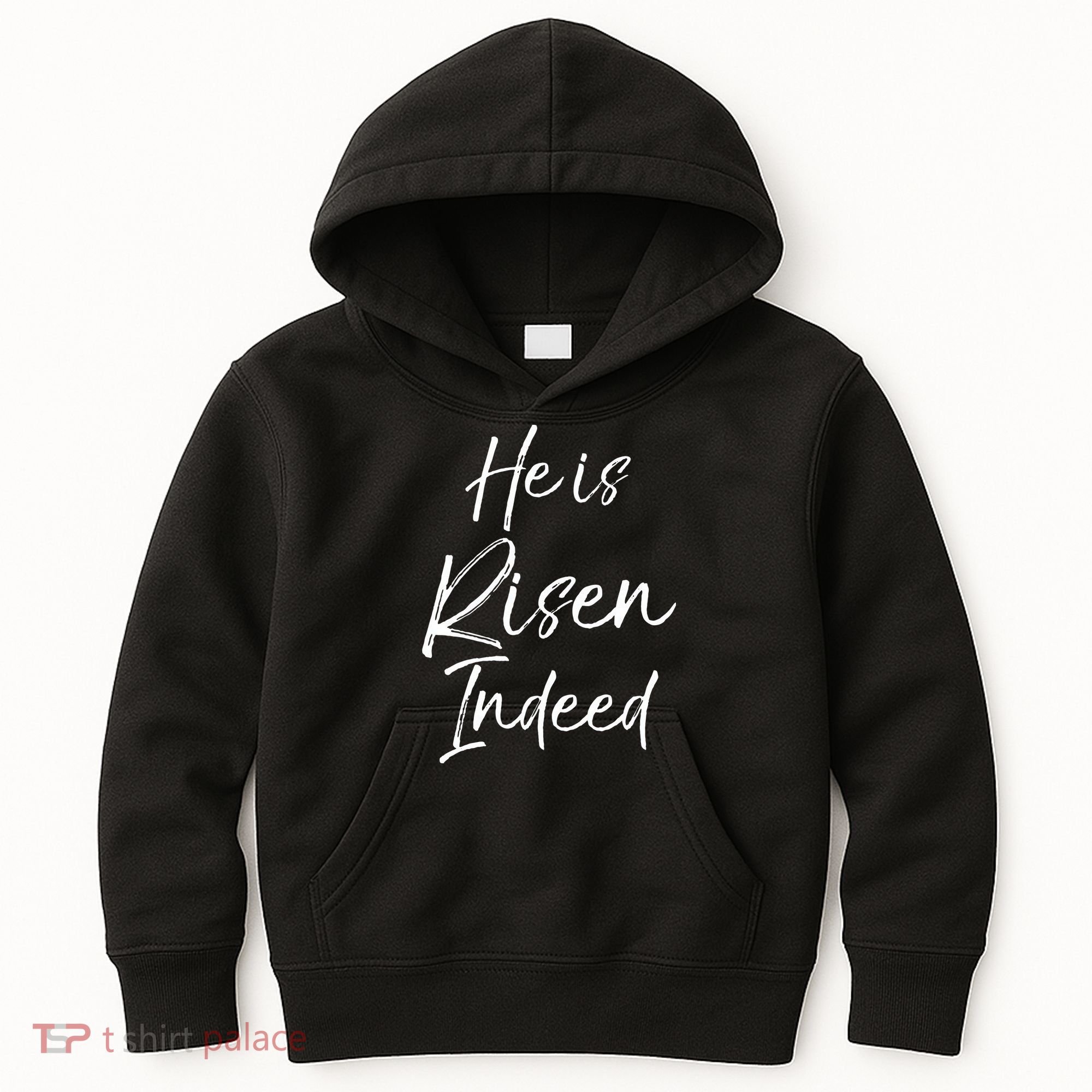 He Is Risen Indeed For Women Christian Easter Kids Hoodie