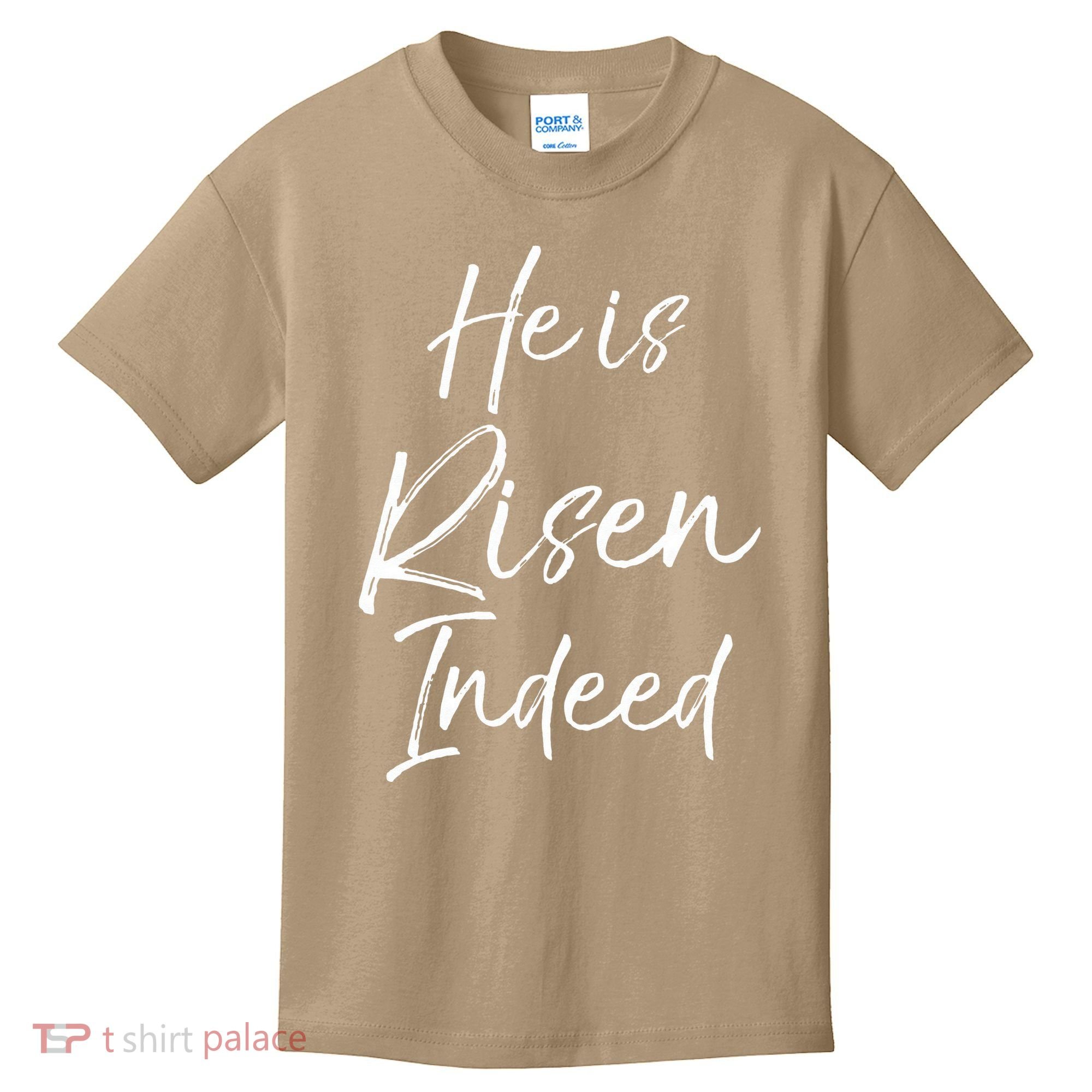 He Is Risen Indeed For Women Christian Easter Kids T-Shirt