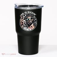 He Is Rizzin' Jesus Christian Happy Easter Hunt Eggs Funny Tumbler thumb 0