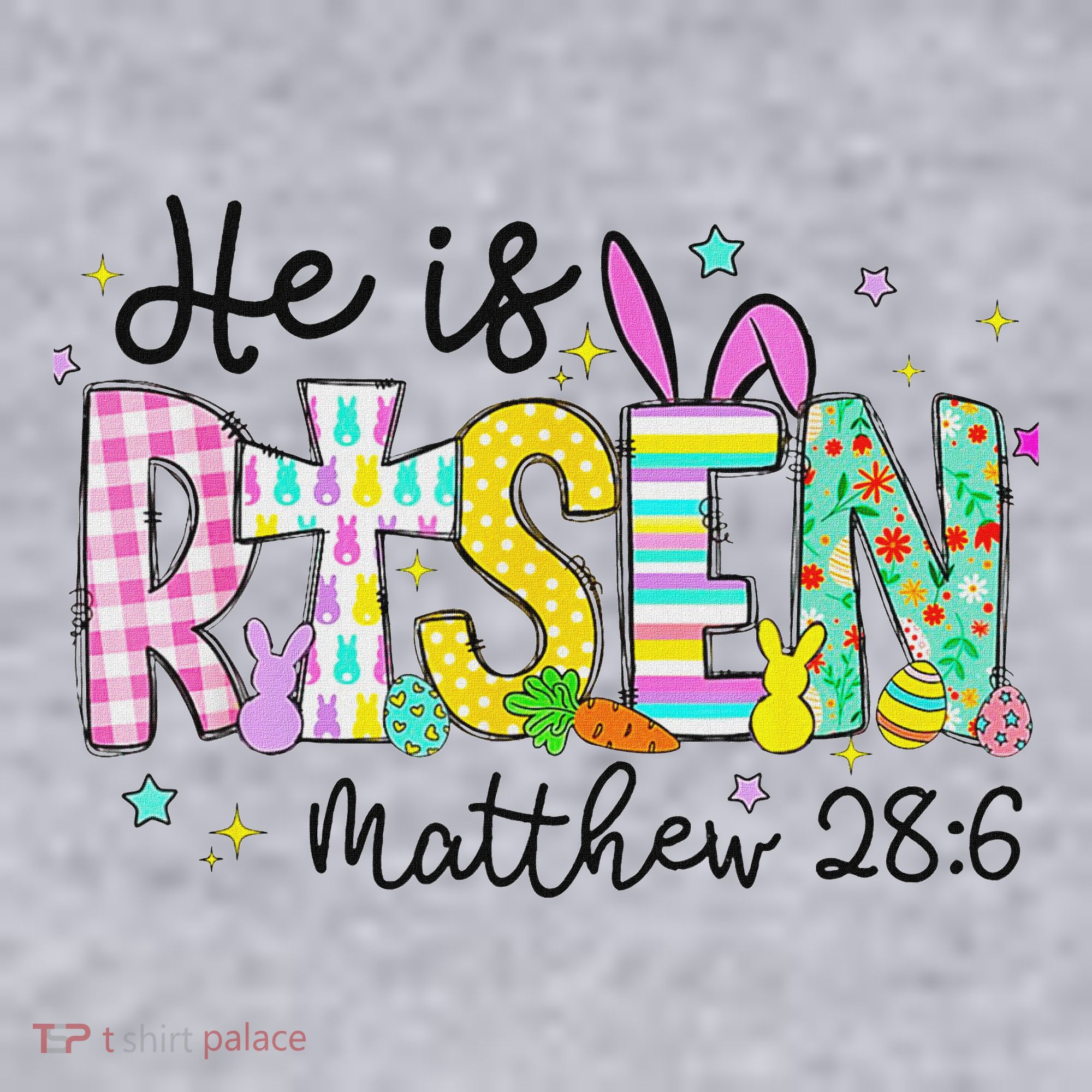 He Is Risen Jesus Christian Happy Easter Women's Sweatshirt