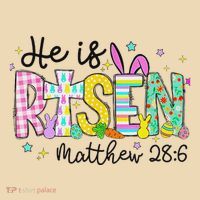He Is Risen Jesus Christian Happy Easter Tote Bag thumb 4