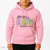 He Is Risen Jesus Christian Happy Easter Hoodie thumb 2