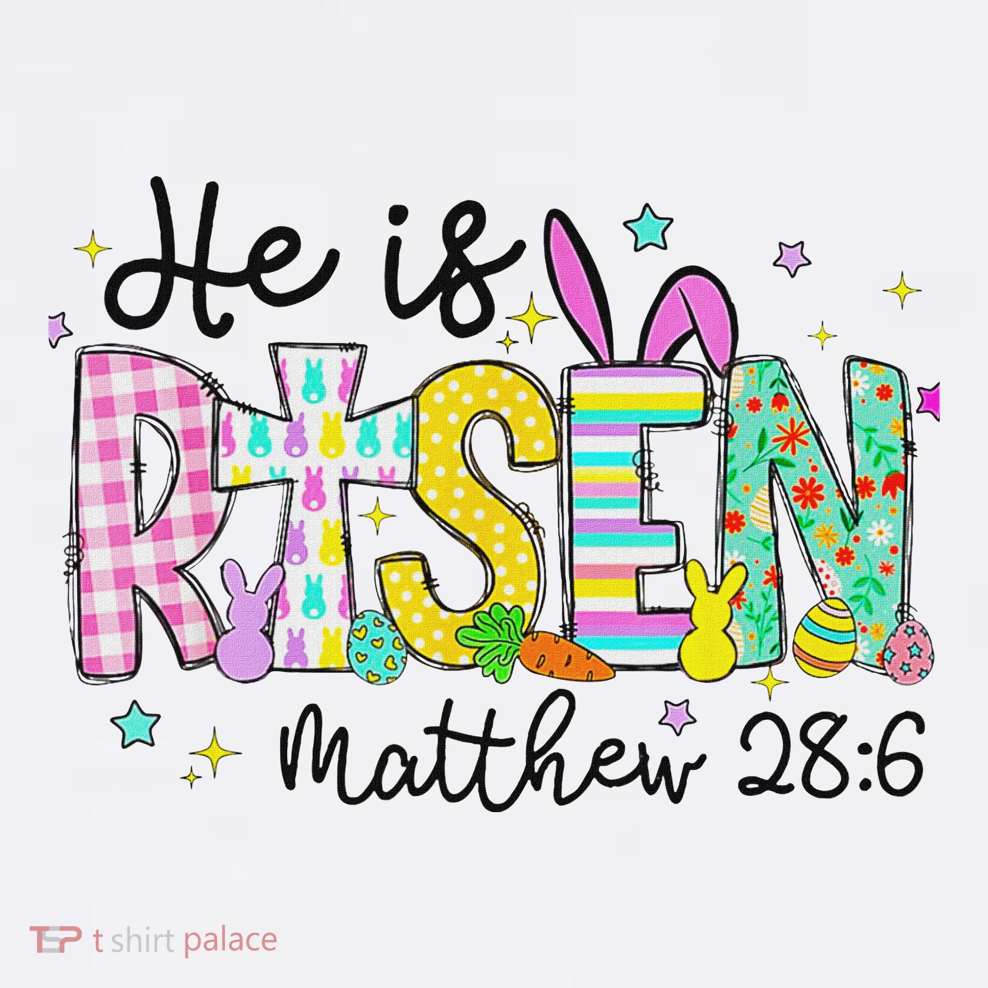 He Is Risen Jesus Christian Happy Easter Sweatshirt