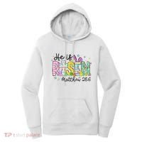 He Is Risen Jesus Christian Happy Easter Women's Hoodie thumb 0