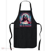 He Is Rizzin Jesus Christ Apron thumb 0