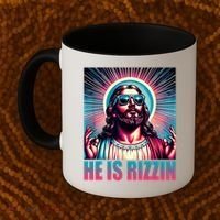 He Is Rizzin Jesus Christ Coffee Mug thumb 2