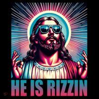 He Is Rizzin Jesus Christ Women's Hoodie thumb 2