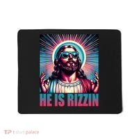 He Is Rizzin Jesus Christ Mousepad thumb 0