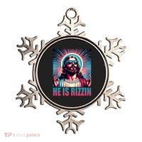 He Is Rizzin Jesus Christ Ornament thumb 0