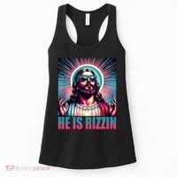 He Is Rizzin Jesus Christ Women's Tank Top thumb 0