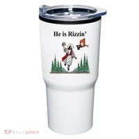 He Is Rizzin Funny Jesus Playing Basketball Meme Tumbler thumb 0