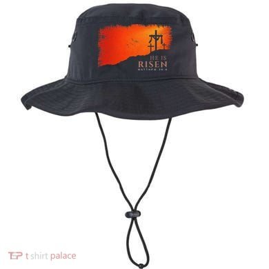 He Is Risen Matthew 286 Jesus Christ Cross Gift Bucket Hat