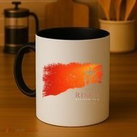 He Is Risen Matthew 286 Jesus Christ Cross Gift Coffee Mug thumb 4