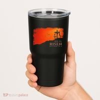 He Is Risen Matthew 286 Jesus Christ Cross Gift Tumbler thumb 2
