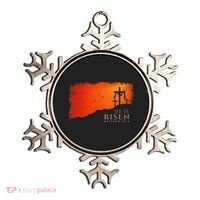 He Is Risen Matthew 286 Jesus Christ Cross Gift Ornament thumb 0