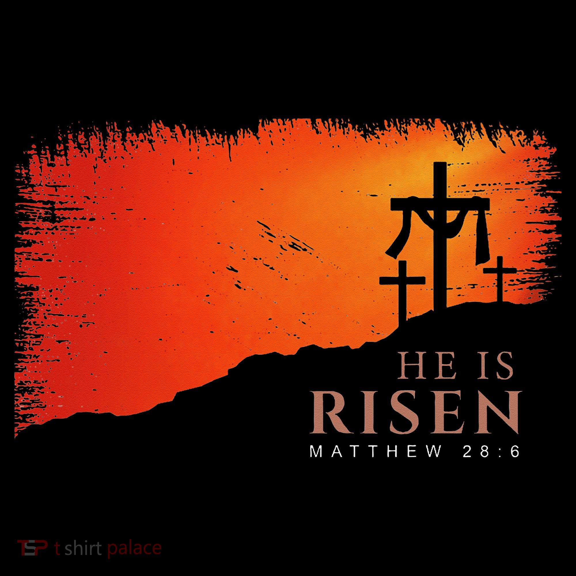 He Is Risen Matthew 286 Jesus Christ Cross Gift Women's Tank Top