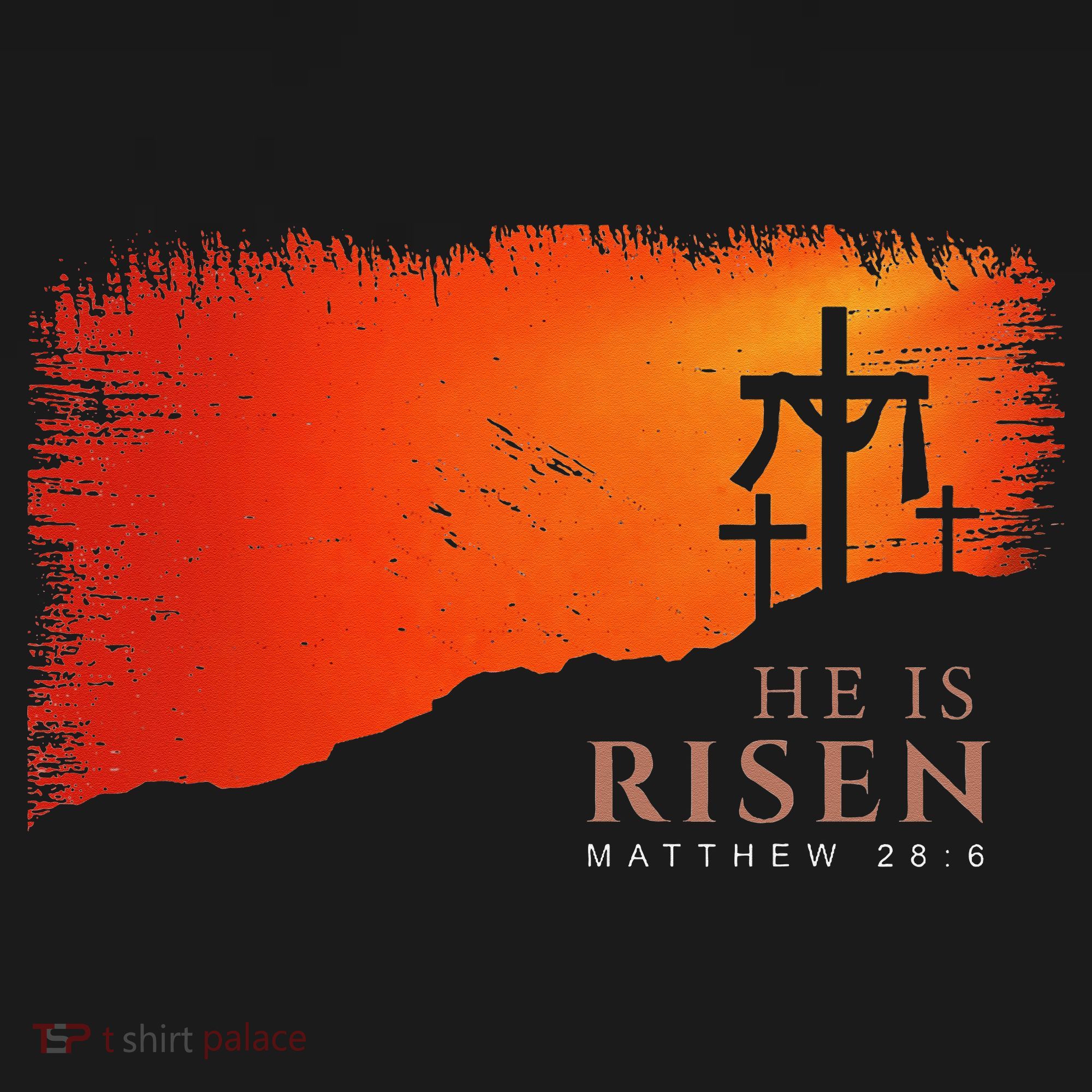 He Is Risen Matthew 286 Jesus Christ Cross Gift Baby Bodysuit