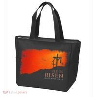 He Is Risen Matthew 286 Jesus Christ Cross Gift Tote Bag thumb 3