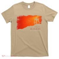 He Is Risen Matthew 286 Jesus Christ Cross Gift T-Shirt thumb 0