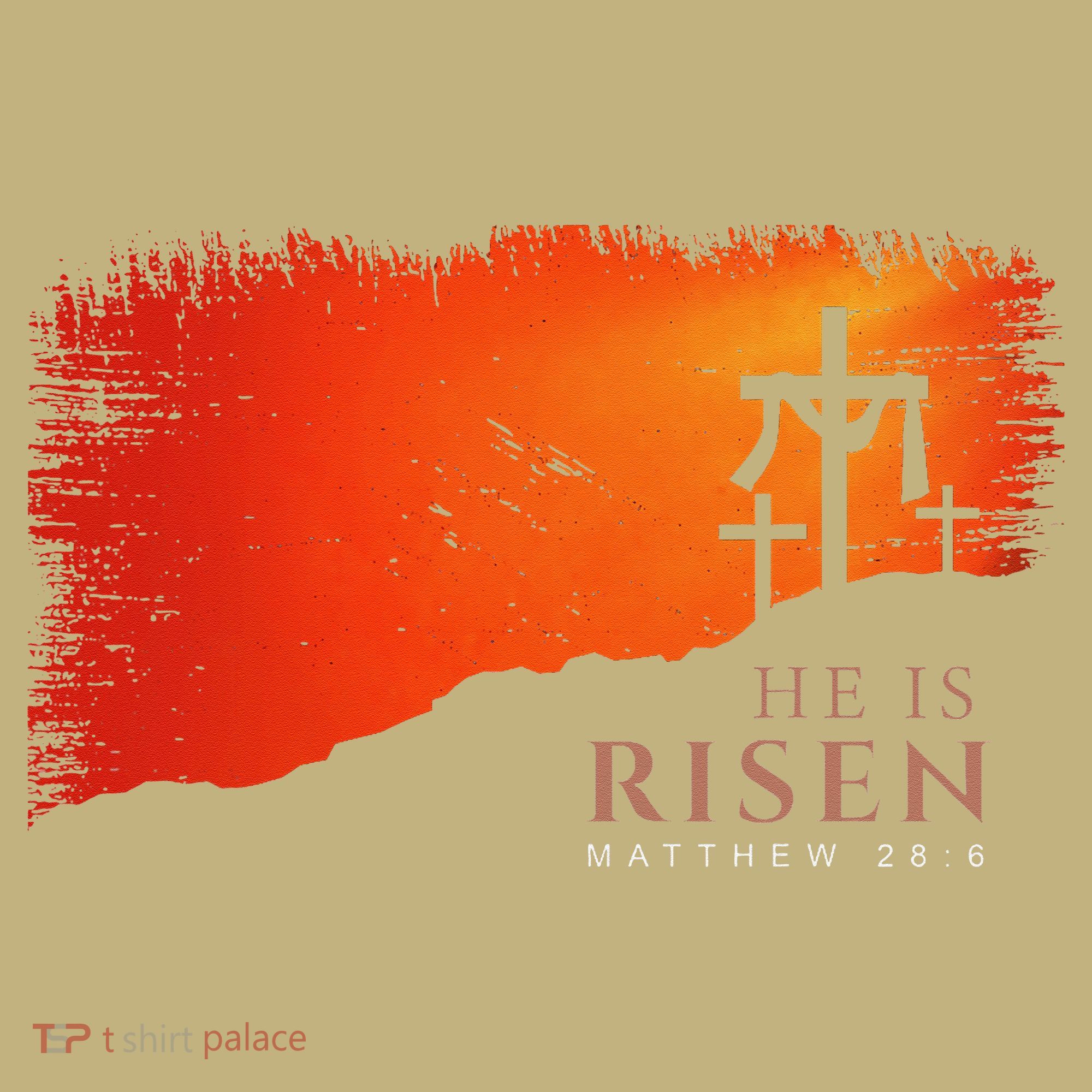 He Is Risen Matthew 286 Jesus Christ Cross Gift Button